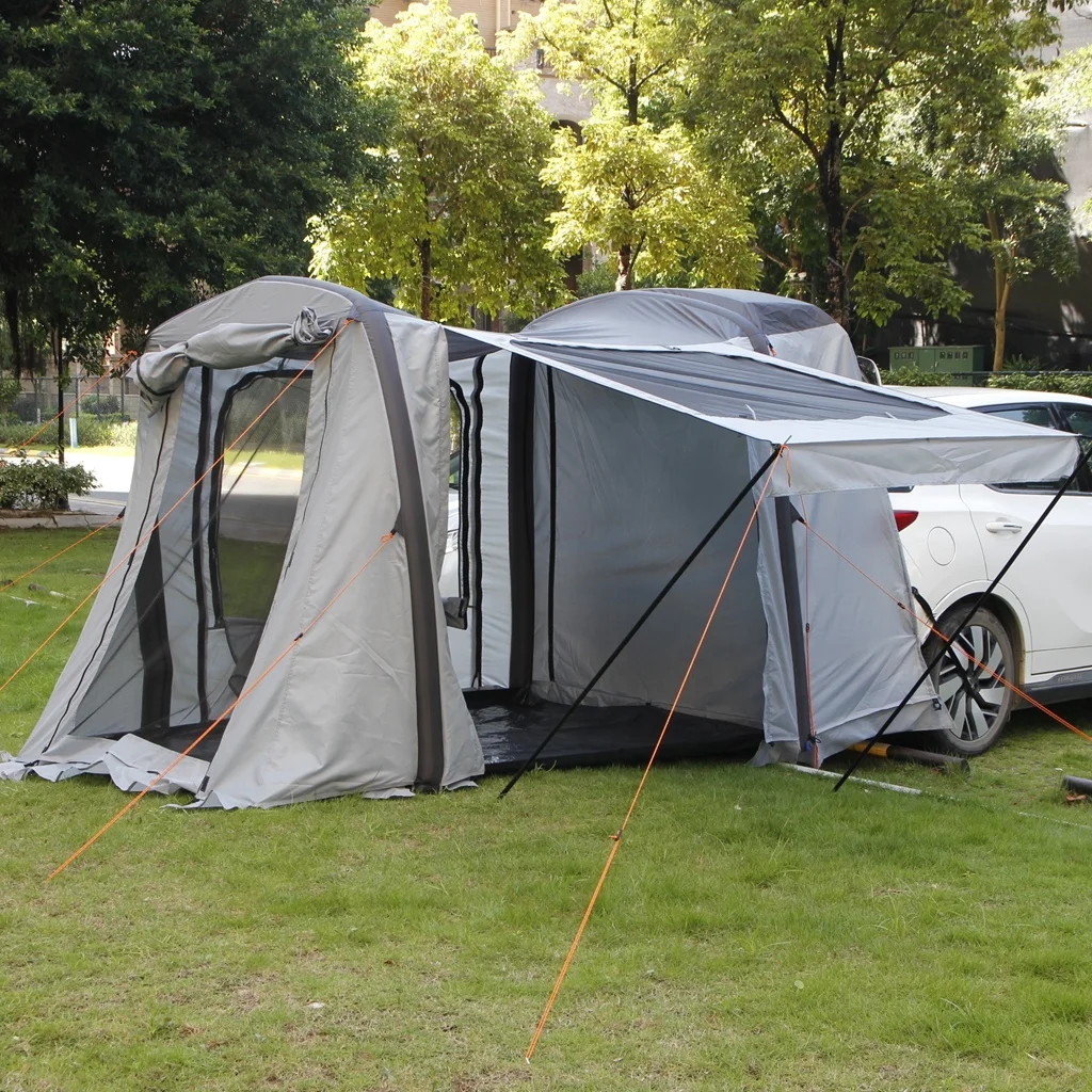 

Rear Tent for Suv Outdoor Portable Foldable Automatic air Tent Camping for Inflatable Tailgate Tent Outdoor Inflatable House