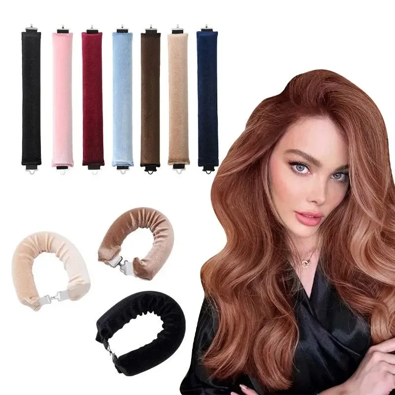 

Hair Accessories Heatless Curls Beauty Women Curly Products Hair Curler Rubber Curling Sleep Hairdresser Tools Hair Foam Roller