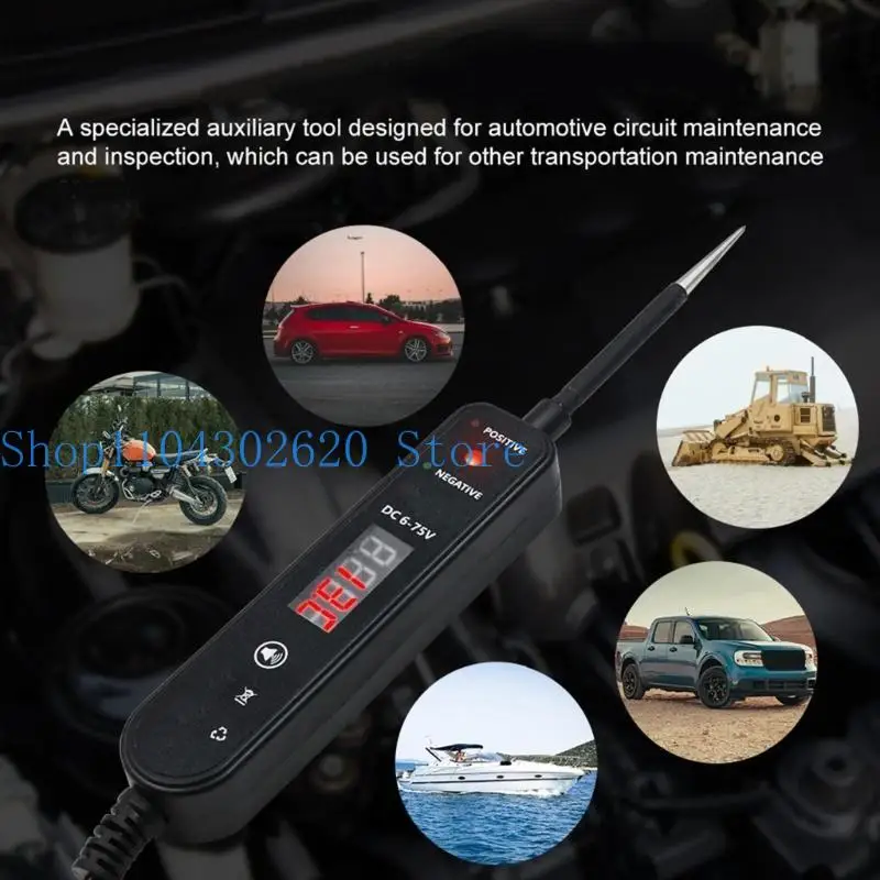 

02DE Многофункциональные автомобильные зонды 60 В тестирование