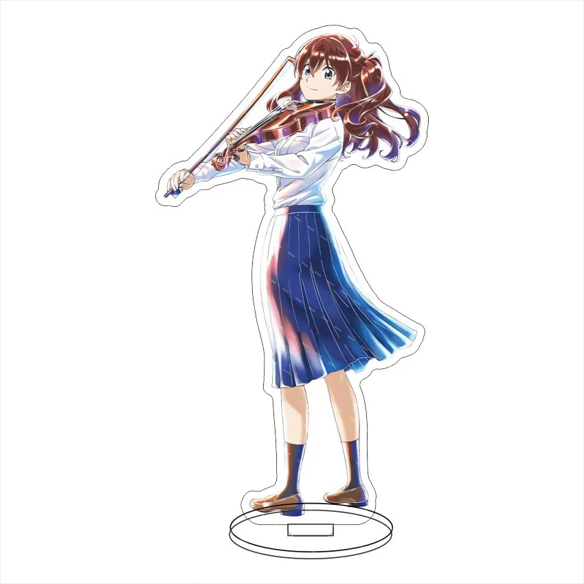 16CM Anime Blue Orchestra Ritsuko Akine Hajime Aono Haru Kozakura Nao Saeki Acrylic Stand Figure Cos Ornaments Gifts view 2