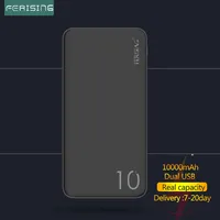 FERISING Potable External Battery 10000 mAh for Xiaomi Redmi Power Bank 10000 mAh Pover Bank Fast Charge Phone Charger Powerbank