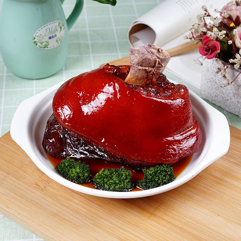 Simulated Pig Hands, Legs, Pork Feet and Spareribs Model, Fake Vegetable Sample, Food and Vegetable Model Restaurant