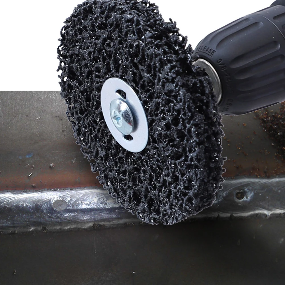 Schleif- und Polierrad, entfernt Farbe, Beschichtung, Rost, Oxidation, Rostentferner, Rad, Schleifwinkel, Schleifscheibe