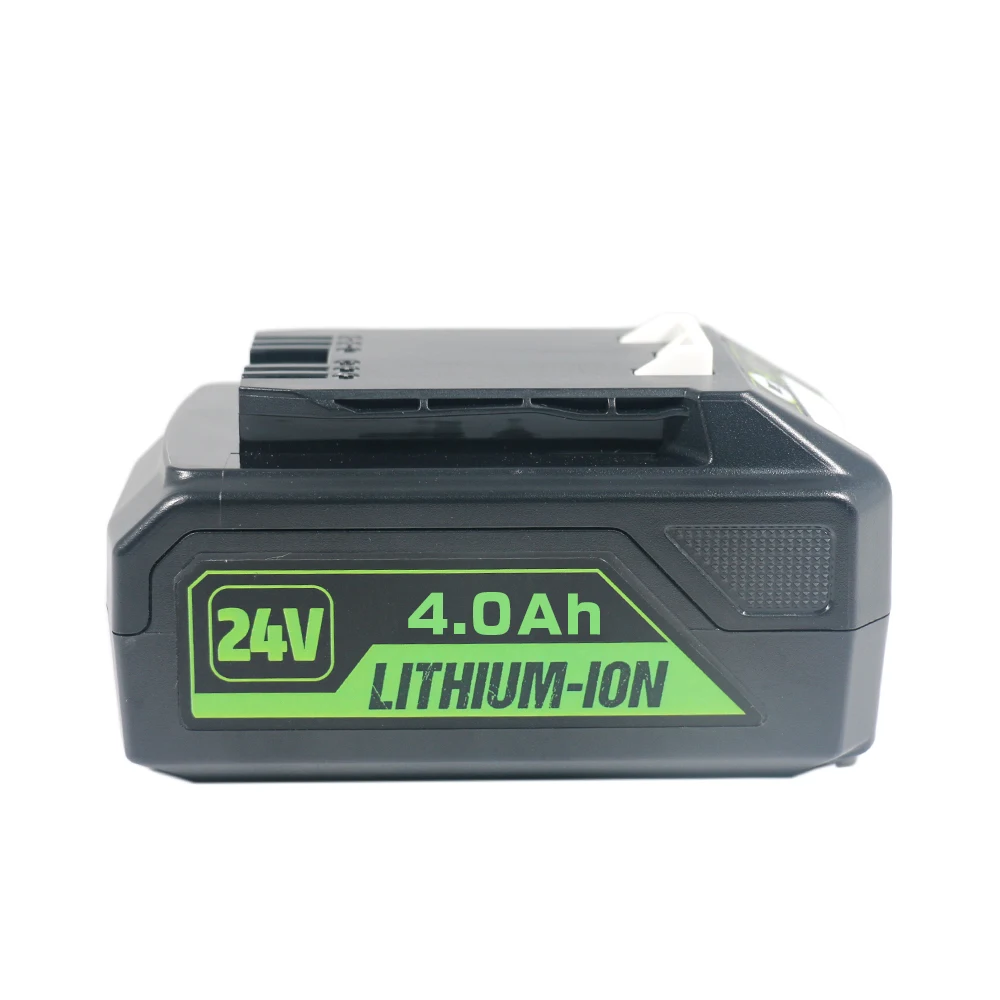 

24V 4.0Ah 4000mAh Rechargeable Li-ion Battery-Black， For Greenworks 24V Power Tools 29842 29852 29322 20362 MO24B410 MO48L4211
