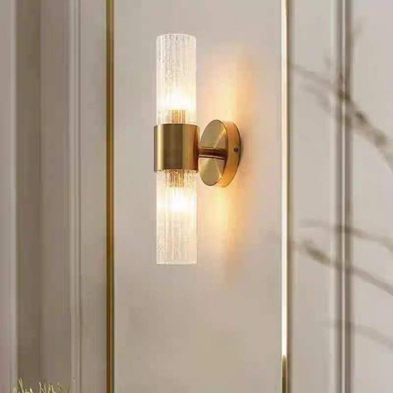 ضوء فاخر متصدع الزجاج الجدار مصباح الإضاءة الإبداعية الحديثة لغرفة المعيشة غرفة نوم فندق الفن رائعة الإضاءة ديكور الغرفة