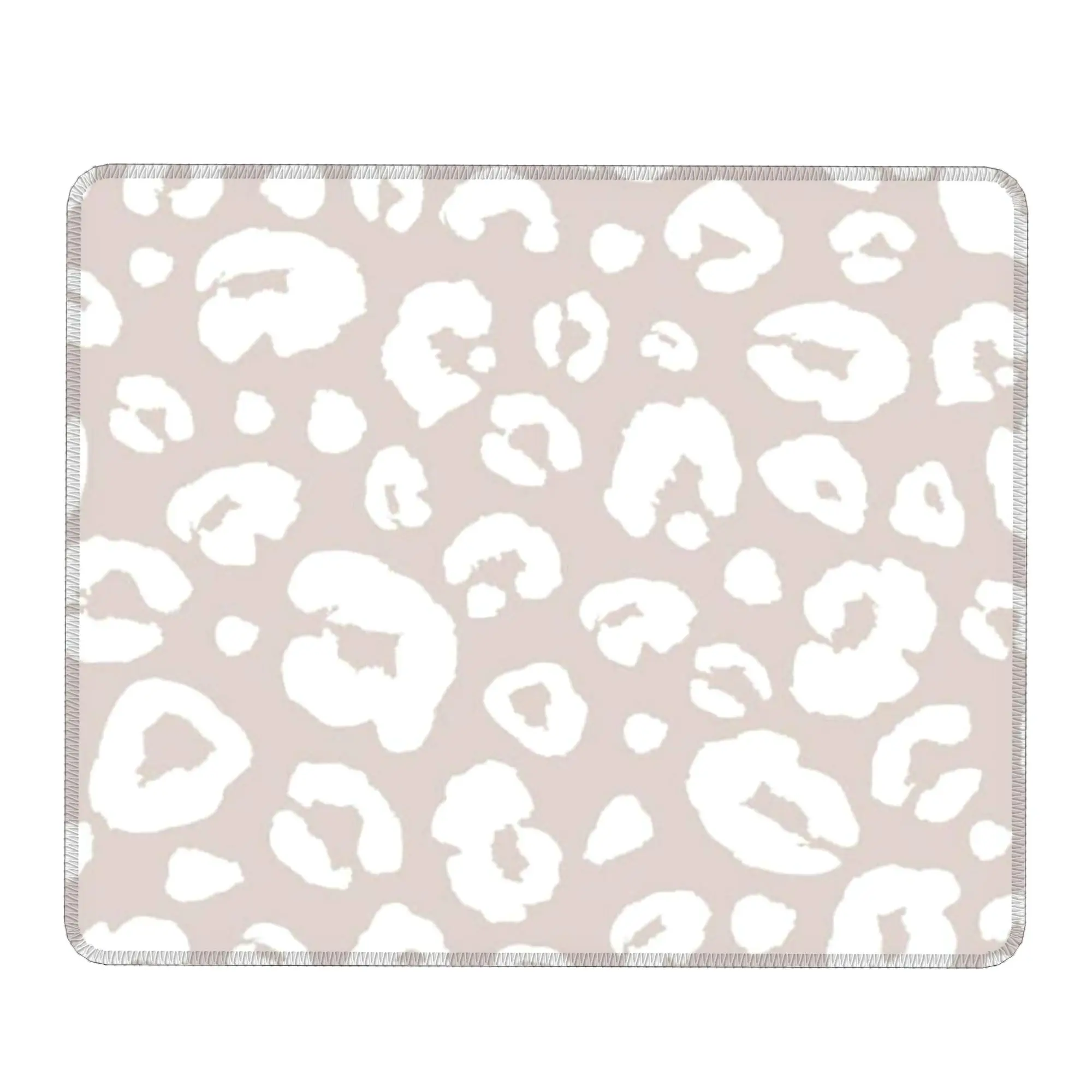 Light Leopard Pattern Mouse Pad Computer Keyboard Mouse Mat Gaming PC Laptop Desk Mat Office Accessories Table Mats
