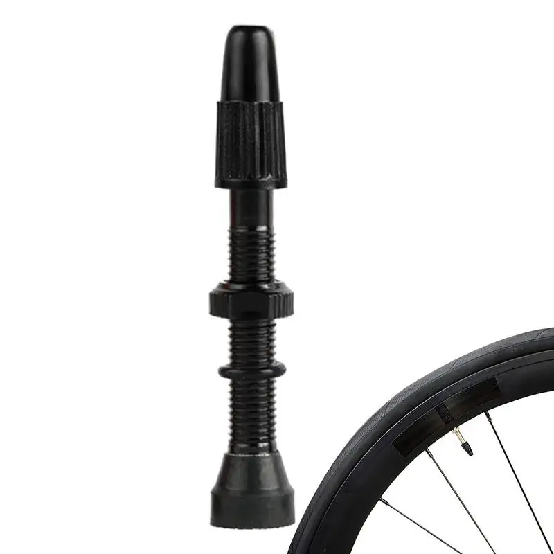 Tubeless Stem Prestavalve For Road MT B Bike 40/60/80/100/120mm Aluminum Alloy Repairing Elements Tubeless Tire Tyre Bike Tools