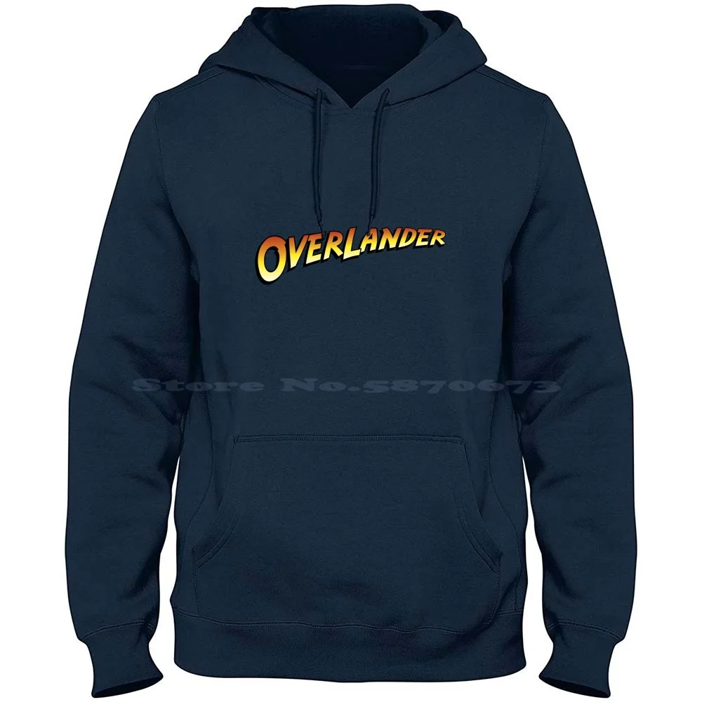 Overlander-Autonaut.com 100% Cotton Hoodie Overlander Overlanding Sportsmobile Bimobil 4x4 Camping Earthcruiser Adventure