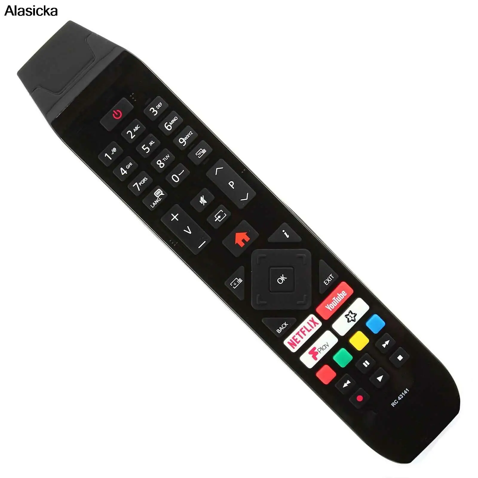 

RC-43141 RC-43140 Remote Control For Hitachi 24HB21J65U 43HK25T74UA 50HK25T74U 49HL7000 55HL7000 LED Full HD Smart HDTV TV