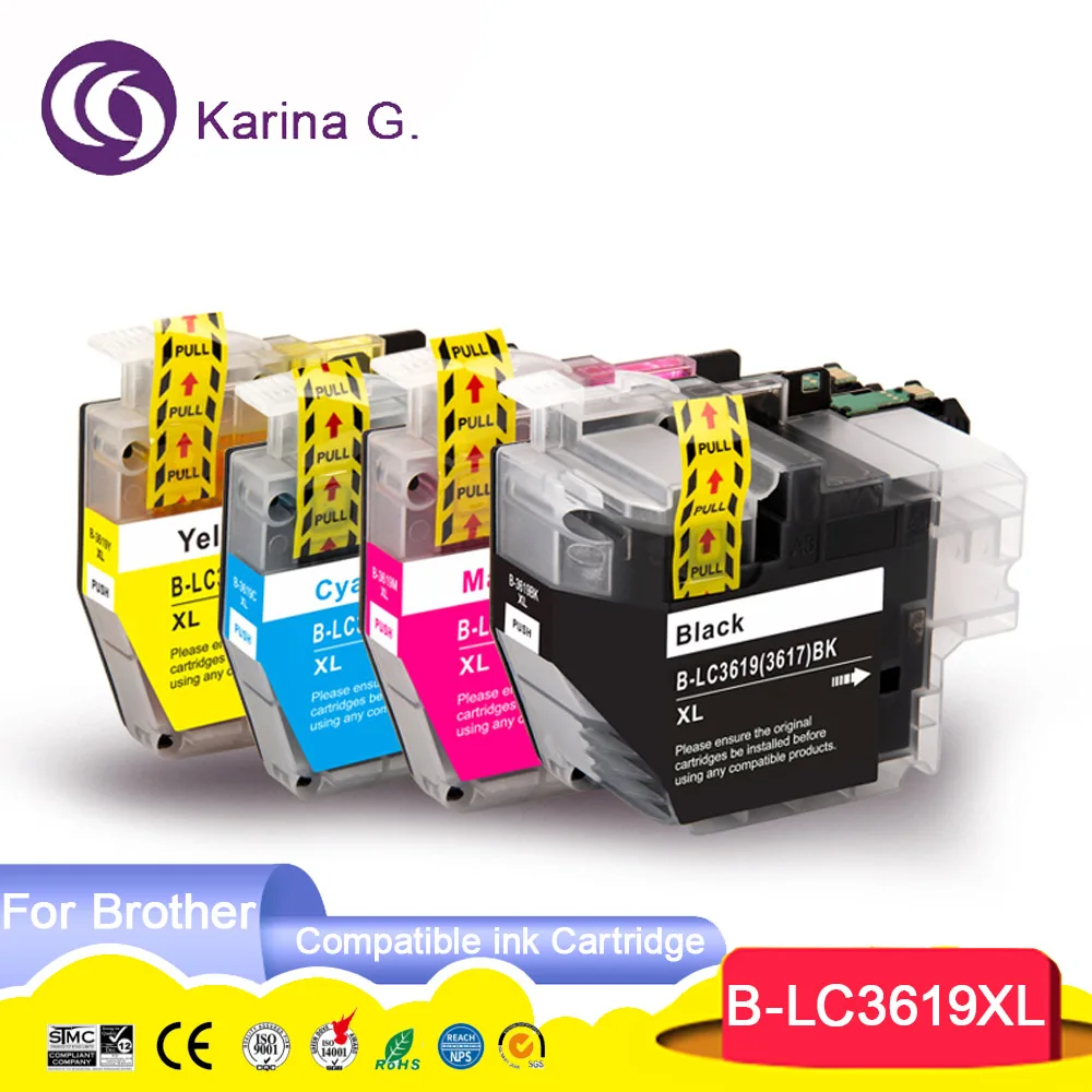 Compatible ink Cartridge for Brother LC3619 LC3619XL for Brother MFC-J2330DW/MFC-J2730DW/MFC-J3530DW/MFC-J3930DW Printer