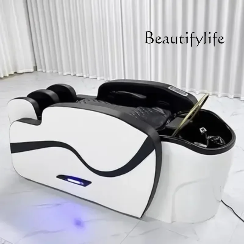 1 Er SM Durable Intelligent Water Shampoo Bed Cycle Basin Bed Professional Salon Shampoo Chair Spa Therapy Cama Champú Unique Fu