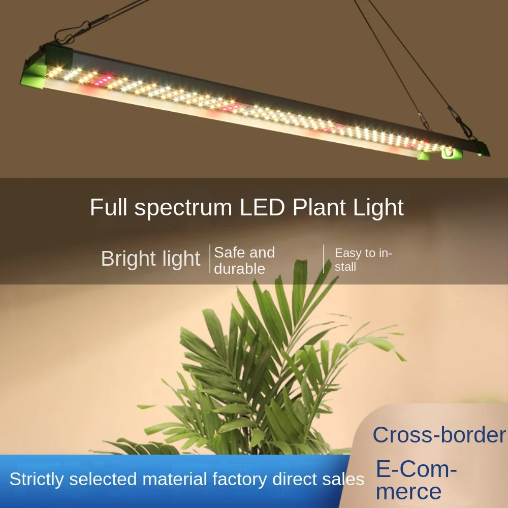 

Full Spectrum LED Grow Light Bar for Indoor Plants, Hydroponic Veg, Succulent Seedling, Quantum Board, 1.2 ft, 85W