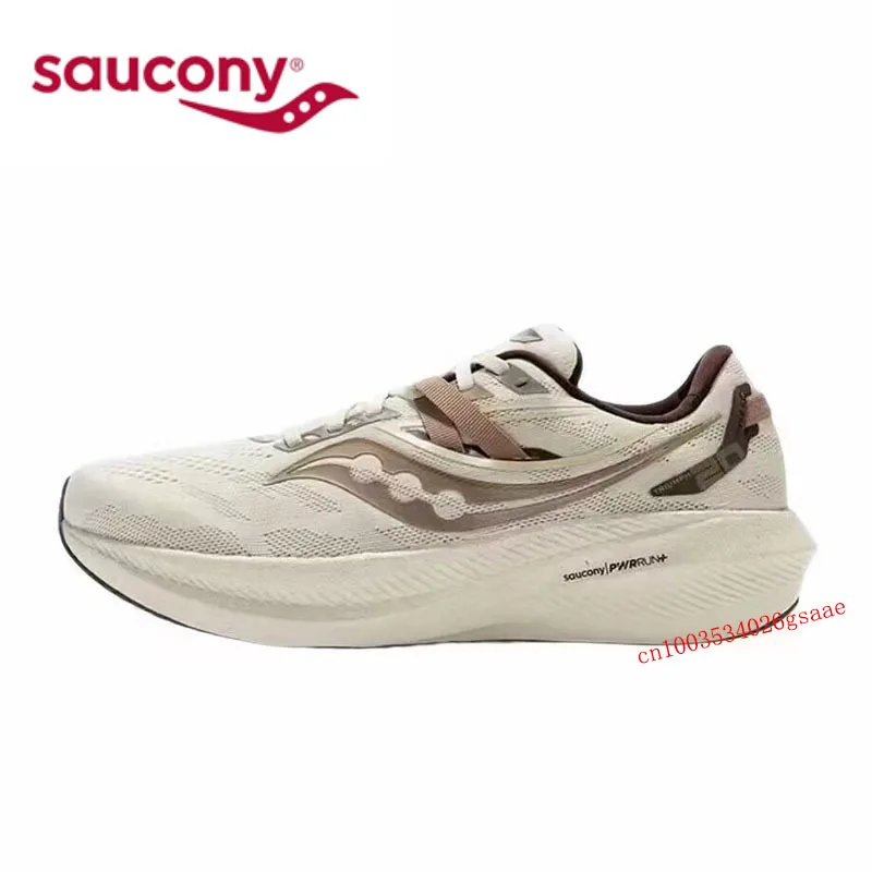 

Original Saucony Triumph-20 Men Shockproof Racing Popcorn Outsole Casual Running Shoes Women Sports Cushioning Light Sneakers