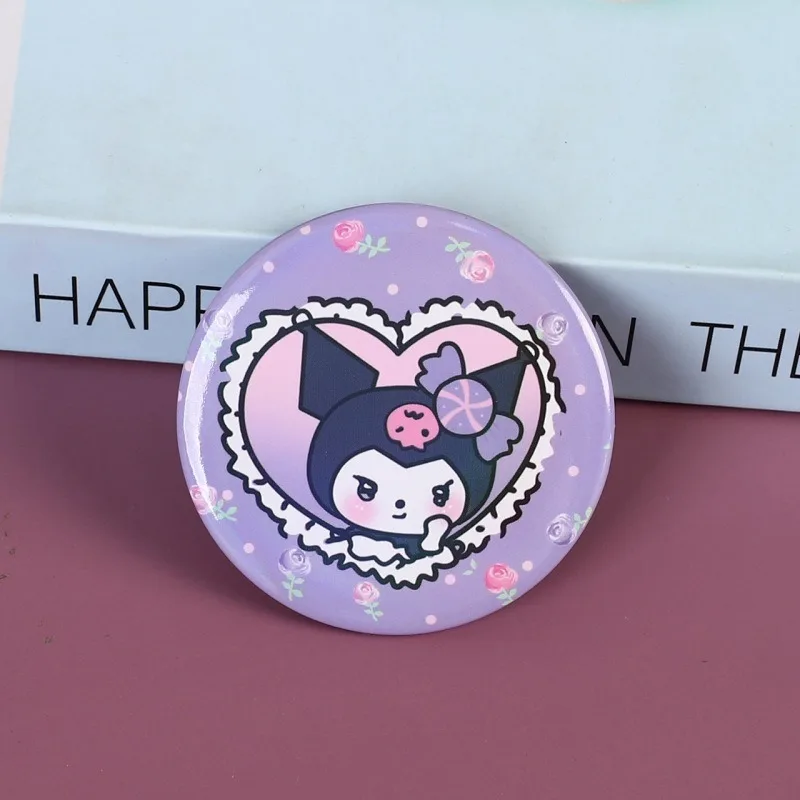 Sanrio Hello Kitty Broche Anime Actiefiguren Q Beeldjes Schattig Speelgoed Badge Kleding Merchandise Versiering Kinderen Verjaardagscadeaus