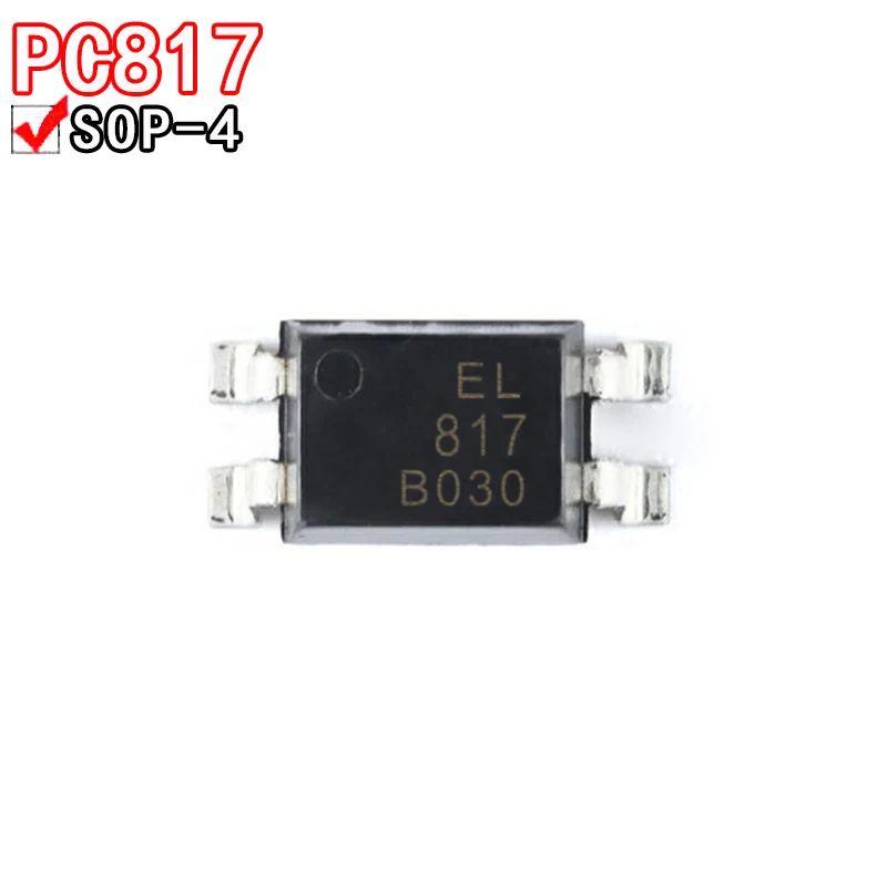 50PCS EL817 EL817S-C PC817C PC817 SOP-4