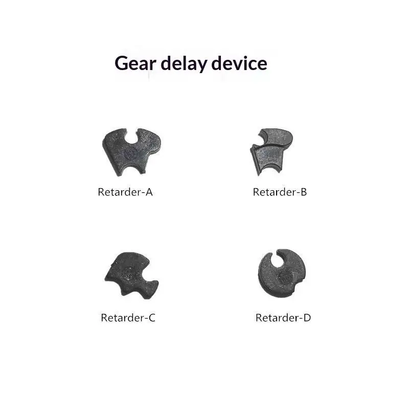 [MA]2PCS Hardened Polymer Sector Gear Delay/Chip Delayer For Electric Sport Toy Gearbox[MA]