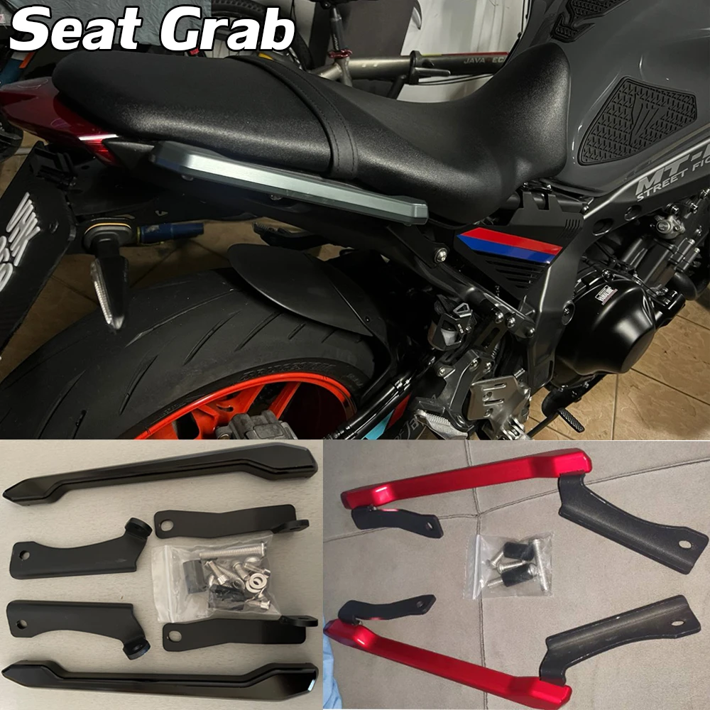 

For Yamaha MT09 Hand Grab Bar Rail Seat Armrest Handlebar Bracket Rear Passenger Pillion MT-09 FZ09 FZ-09 MT 09 Accessories Moto