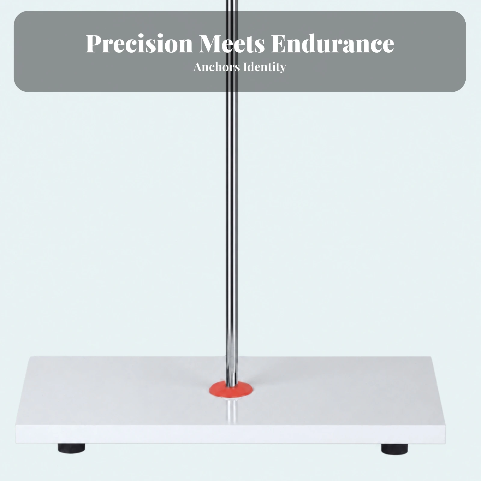 Laboratory Stand with Marble Base Stable Titration Stand Versatile Heavy-Duty for Chemists, Science Labs