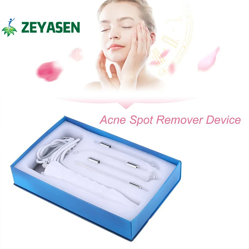 

Zeyasen High Frequency Electrotherapy Glass Electrde Tube Beauty Device Face Therapy Argon Fusion Wand Wrinkle Acne Spot Remover