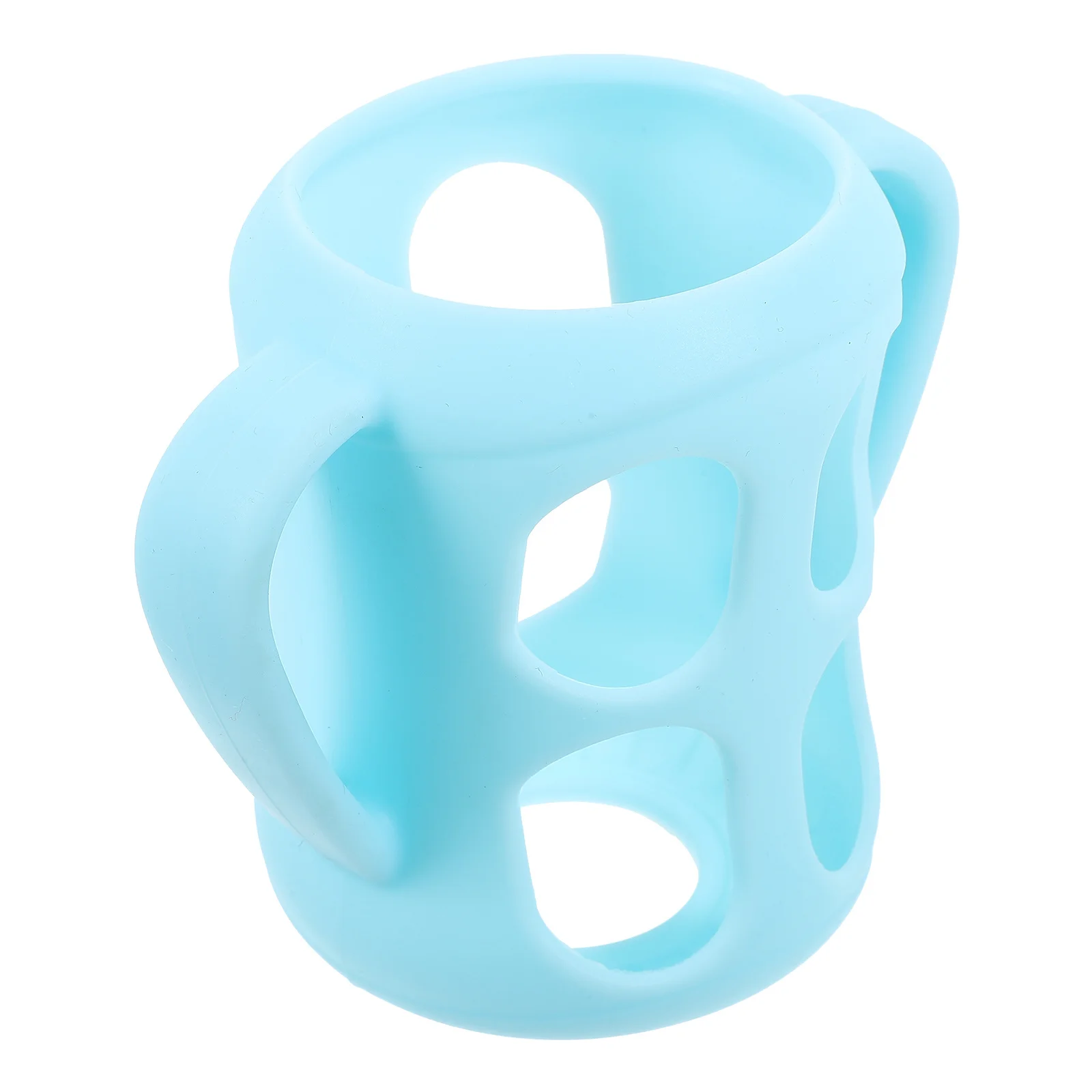 

Baby Bottle Holder For Infant Milk Feeding Easy Grip Silicone Handle Replacement Part Nursing Drink Training Tool