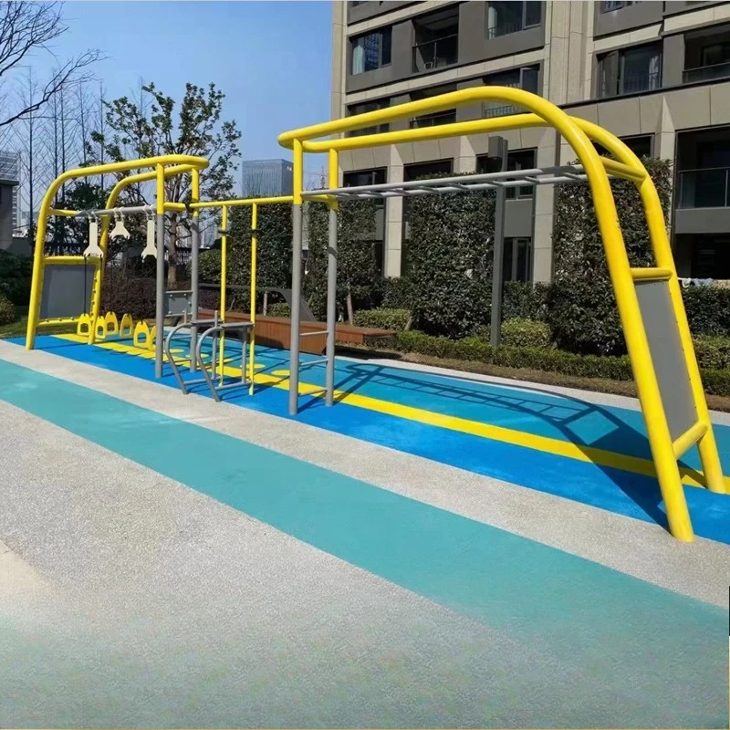 Sports Equipment And Facilities - อุปกรณ์ออกกำลังกายกลางแจ้งแบบผสมผสาน สวนสาธารณะชุมชน กิจกรรมกีฬาชุมชน ทางเดินออกกำลังกาย การออกกำลังกายสำหรับผู้สูงอายุ