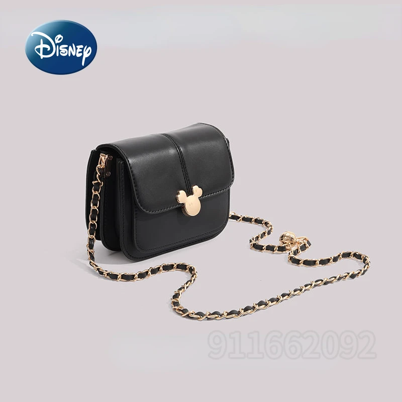 Disney Mickey New Mini Women's Bag Cartoon Cute Women's Shoulder Bag Fashion Women's Shoulder Messenger Bag High Quality