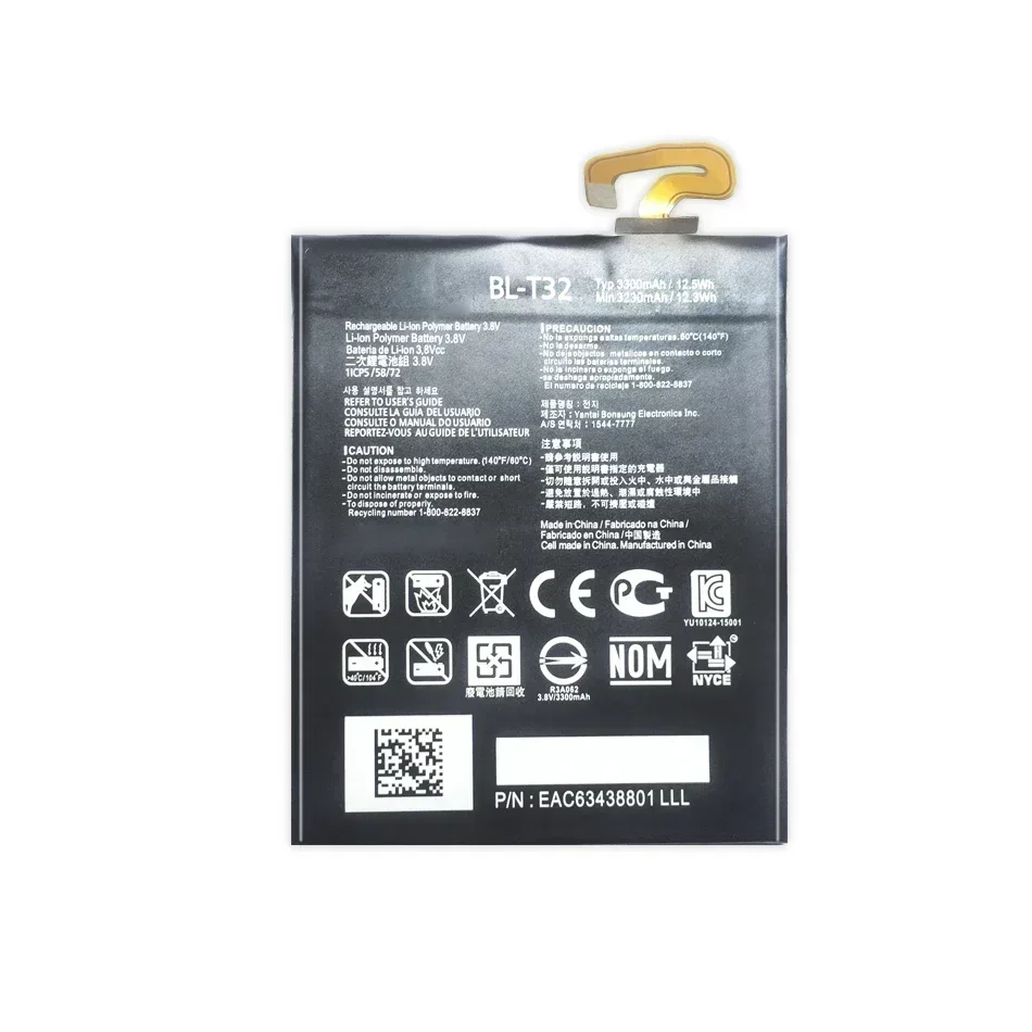 3155mAh BL-T34 Replacement High Quality Phone Battery For LG V30 V30A H930 H932 LS998 V35 V30 PLUS With Tracking Number