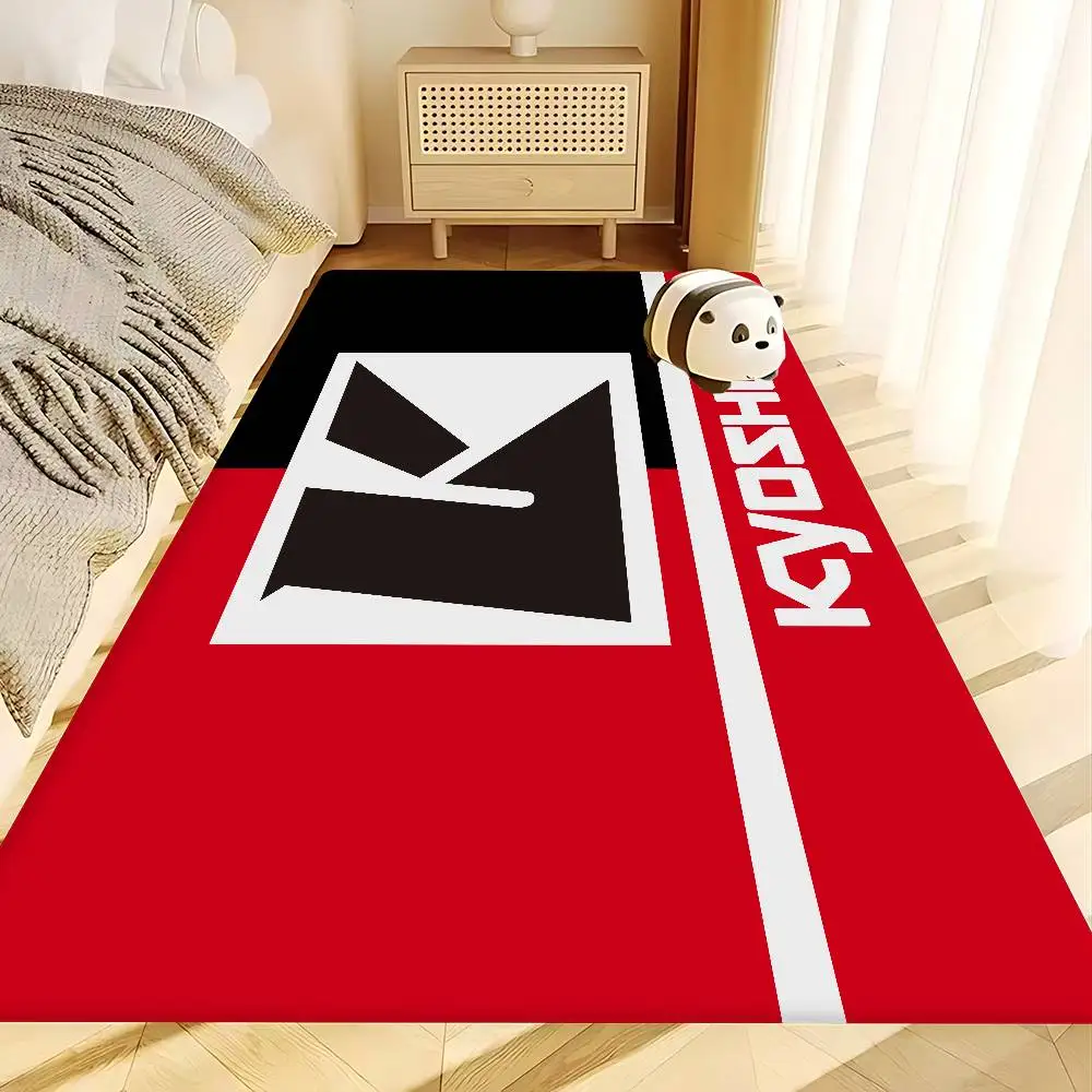Kyosho Japan RC Logo Room Mats Anti-slip Absorb Water Long Strip Cushion Bedroon Mat Household Carpets