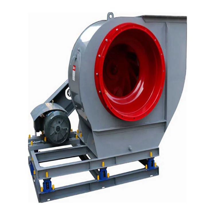 High-temperature Resistant Industrial Blast and Exhaust Induced Draft Centrifugal Fans Manufacturer's Direct Supply of