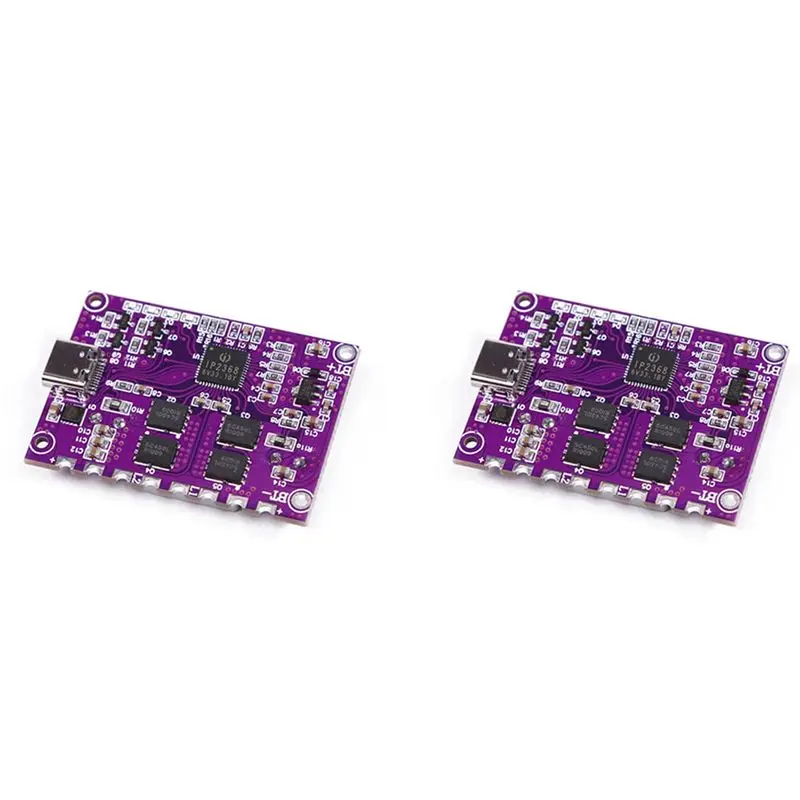 ABGI-2X IP2368 Bidirektionales 100W Schnelllade-Modul, Buck-Boost-Typ-C-Schnittstelle, Lithium-Batterie-Schnelllade-Platine – Detail 3