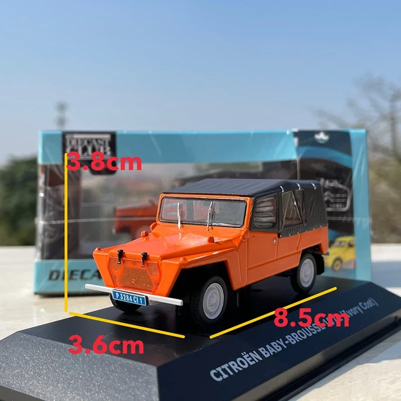 1:43 Scale Citroen Off-Road SUV Alloy Classic Car Model Diecast & Toy Vehicle for Adult Children Fans Gifts Collectible