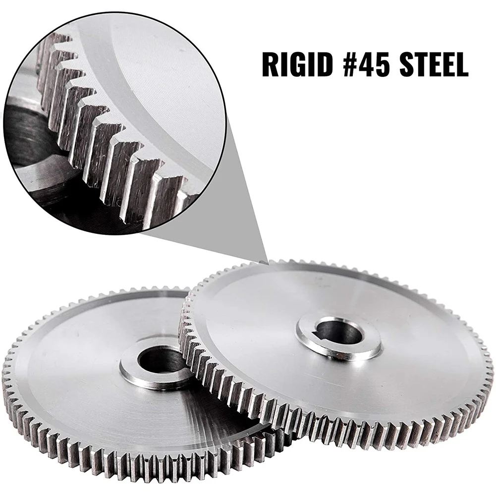 AWAH Metal Lathe Gears, Change Gear With Lathe Belt, Metal Gear Set For CJ0618 Mini Lathes & Milling Machines view 5