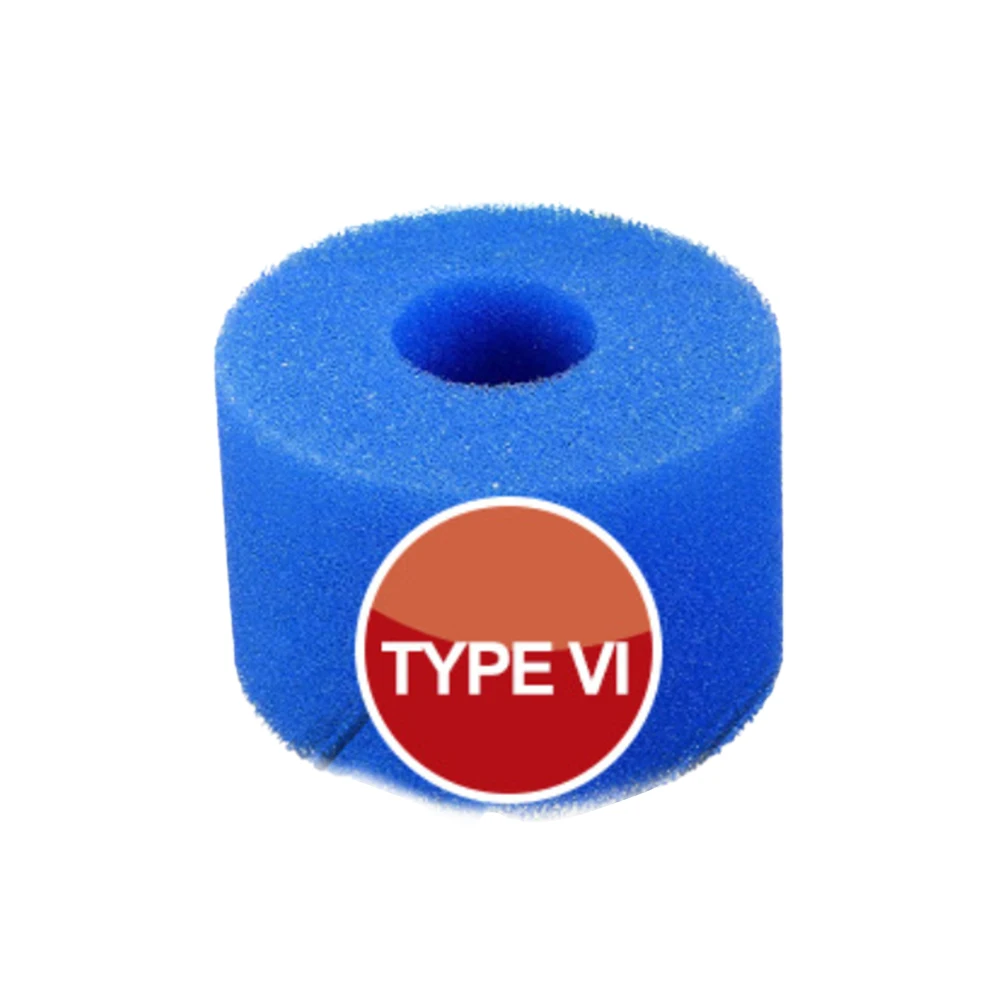 For Intex Type I/II/VI/D Washable Swimming Pool Filter Sponge Reusable Foam Cleaner Tub Filter Cartridge Pool Accessories