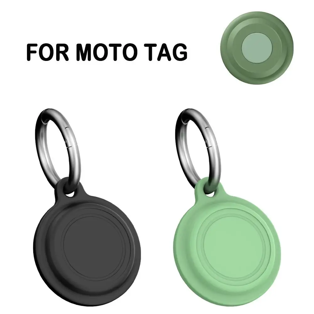 New Silicone Protective Cover Full Coverage Anti-lost Keychain Case Shell Anti-scratch Waterproof Tag Holder for Moto Tag