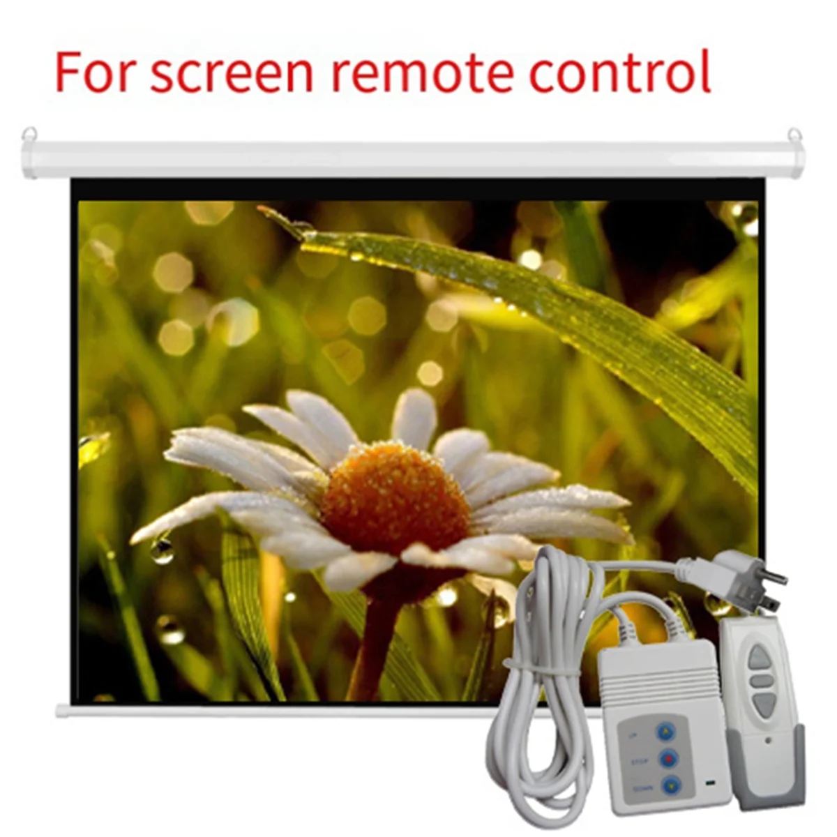 Remote Control 315MHZ Projector Screen Controller Electrical Curtain Wireless Remote Control Switch Receiver US Plug