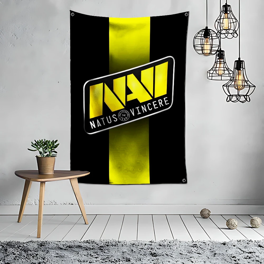 3x5 Ft N-Natus CS V-Vinceres GO Flag Polyester Digital Printing Banner for Garage Wall Art Out Door Decoration Brass Grommets