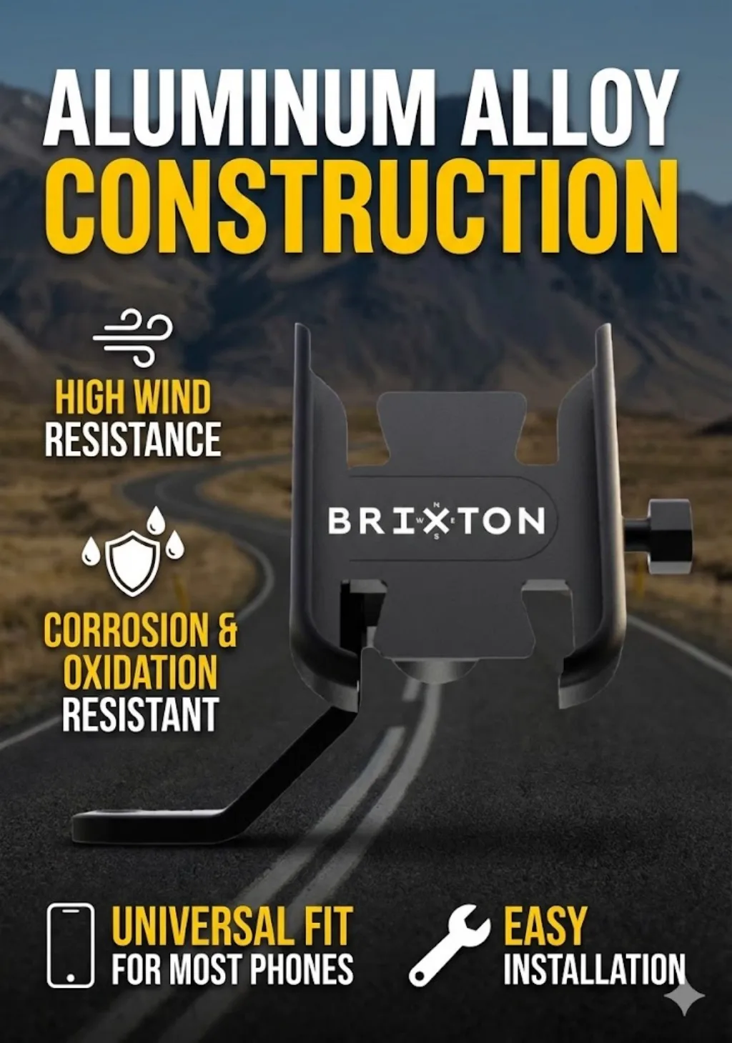 

Motorcycle Phone Holder Accessories For BRIXTON Cromwell 1200 125 250 Crossfire 500 Felsberg 125 250 Storr 500 Sunray 125