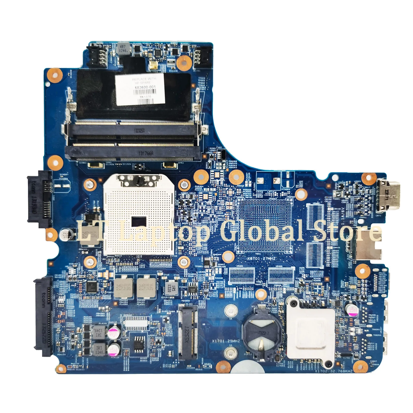 LT untuk HP Probook 4545S 4445S Motherboard Laptop 693103-001 693103-501 11242-1 48.4SM01.011 Notebook Mainboard tes penuh