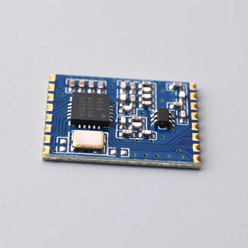 Snvi SI4438 SI4463 وحدة الاتصالات اللاسلكية 433/868M جهاز الإرسال والاستقبال RF الاستهلاك المنخفض LLCC68/CMT2300A