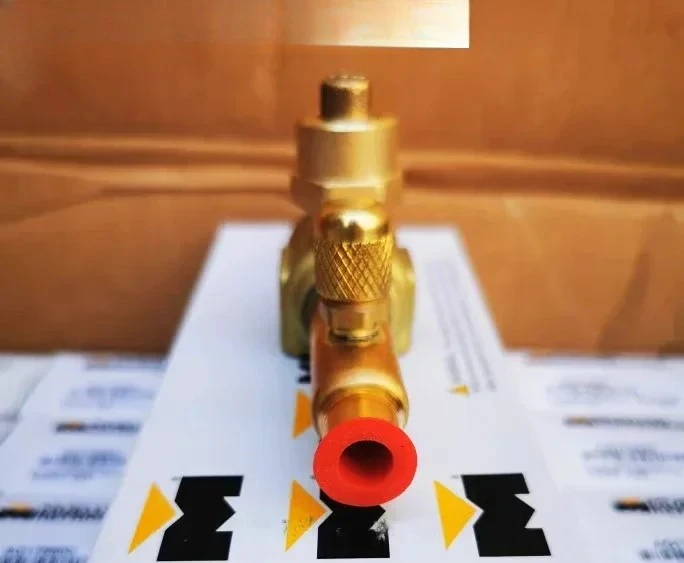 

Ball valve with detection port AQ17859-17865