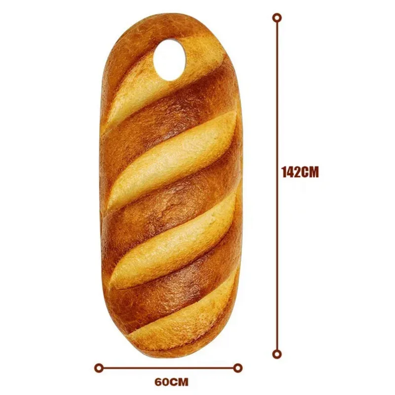

A2025 New Reneecho Adult Baguette Men Loaf of French bread Cosplay Halloween Costume For Purim Par ★ HAxiba.