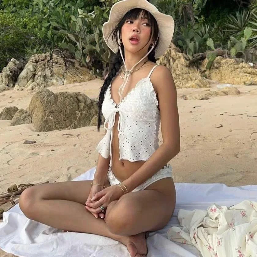 

Потрясающий купальник-бикини Pure Desire, женский высококачественный купальник с отдельным покрытием для живота, консервативный ремень, термобелье для пляжа