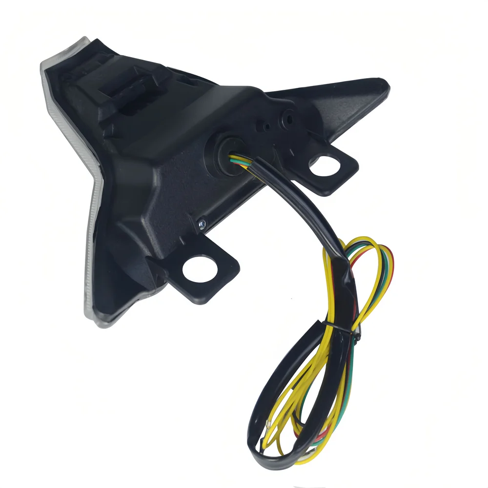 Fanale posteriore integrato per moto Indicatore di direzione Lampada freno posteriore Fanale posteriore per KAWASAKI Ninja 400 Z400 ZX10R Z1000 ZX6R