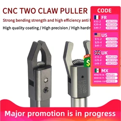 Automatic Puller LLQ-W16/20/25/32 LLQ-D20/25/32 Feeder CNC two Claws Sqaure Round Bar Puller Clipper Back-Pull Extractor Lathes
