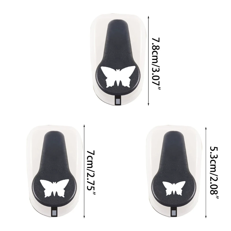 فراشة ثقب لكمة ثقب واحد الناخس ورقة الناخس DIY بها بنفسك بطاقة صنع سجل القصاصات الفن الحرف ألبوم الصور الديكور