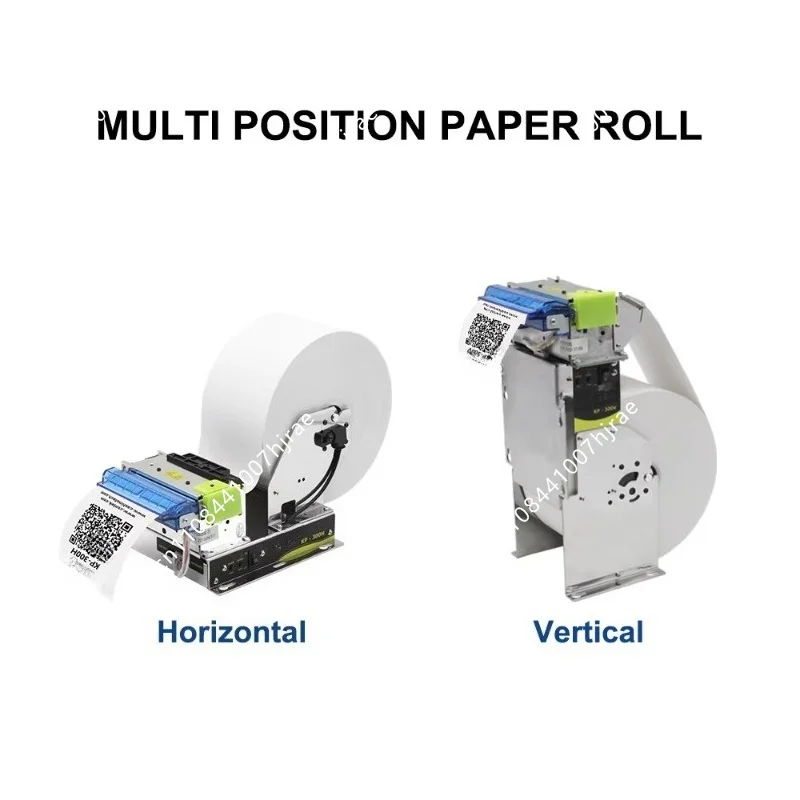80mm Anti-jam Kiosk Thermal Printer KP-300 Thermal Ticket Machine For Parking Ticket And Game Amusement Kiosk Equipment