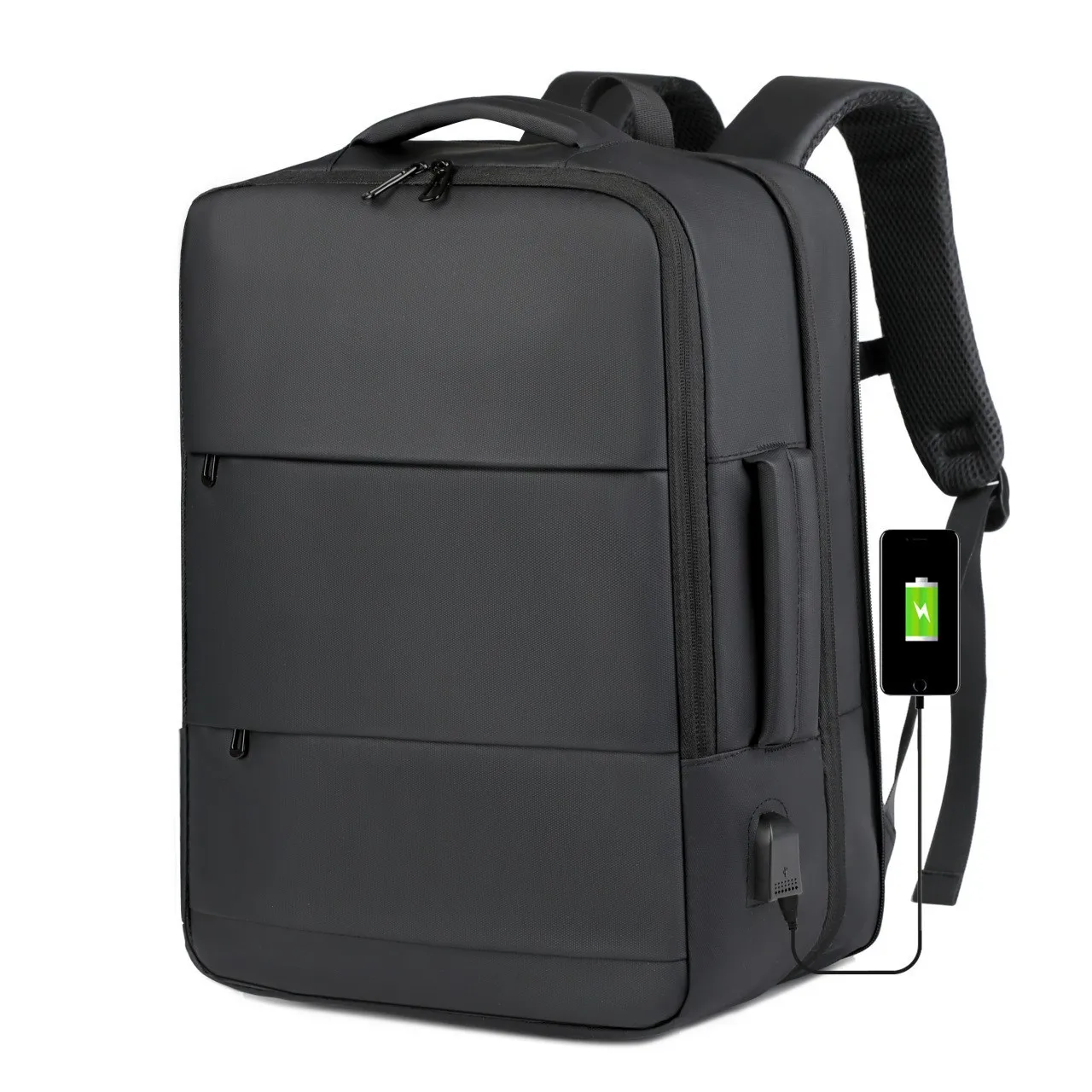 

Europe and the United States new fashion large-capacity business backpack advanced men's travel laptop backpack.