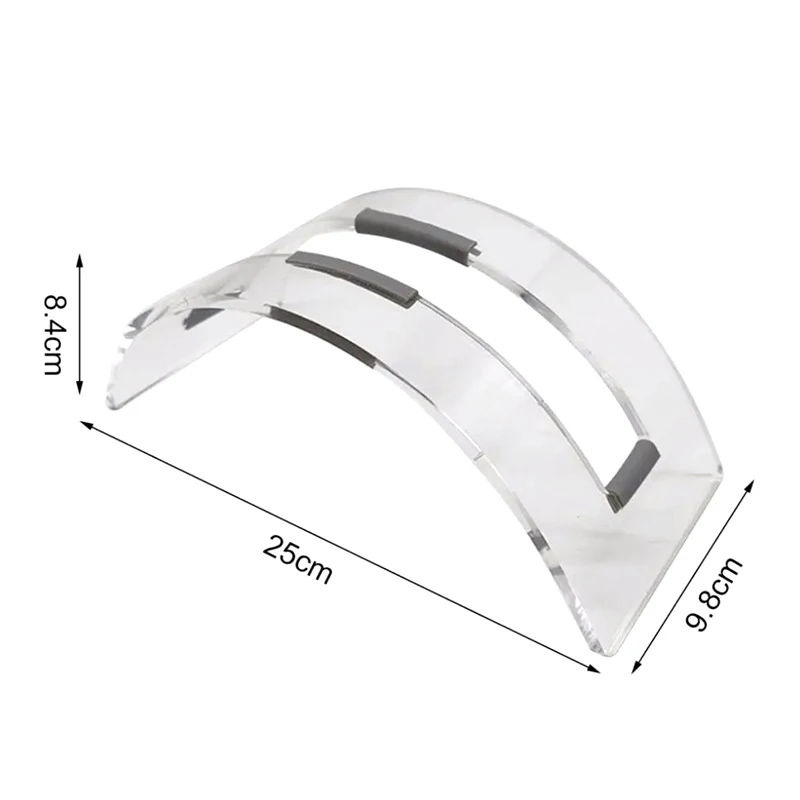 Acrylic Desktop Stand Acrylic Vertical Laptop Stand With High Stability Strong Load-bearing Capacity For Personal For Organized