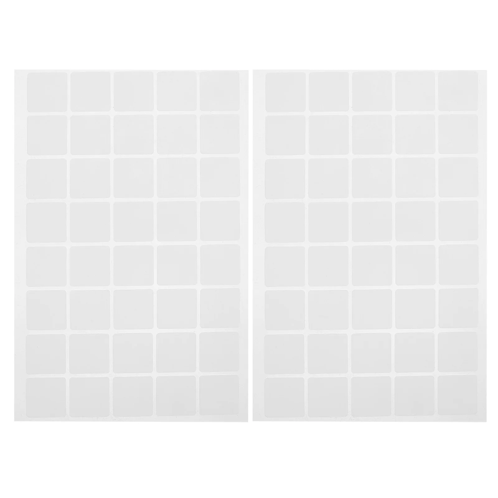 80pcs Double Sided Installation Tape Clear Removable Mounting For Wall Decor Photos Posters Balloons Scrapbooks Paint Safe