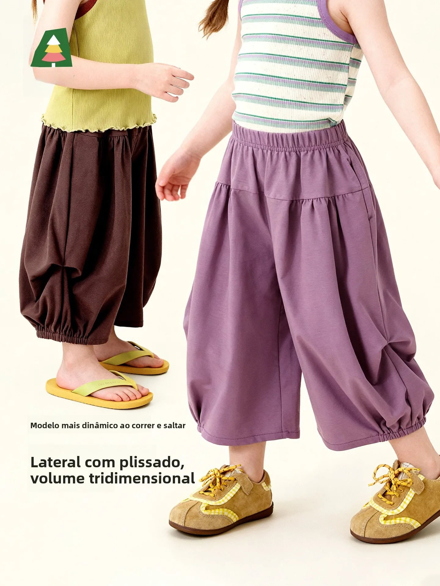pantaloni-a-lanterna-da-bambina-casual-larghi-traspiranti-estivi-in-misto-cotone-a-gamba-larga-a-sette-ottavi-con-elastico-morbido-in-vita